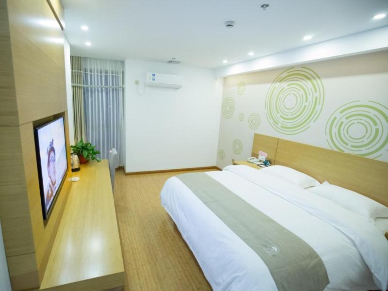 Greentree Inn Hefei Feixi County South Jinzhai Road Jinyun International Business Hotel Sanshigang Luaran gambar