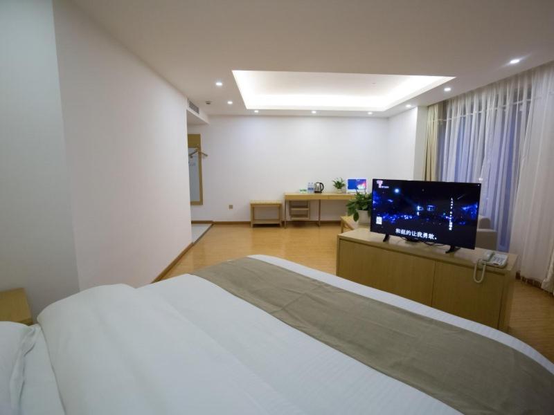 Greentree Inn Hefei Feixi County South Jinzhai Road Jinyun International Business Hotel Sanshigang Luaran gambar