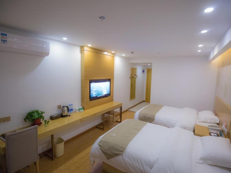 Greentree Inn Hefei Feixi County South Jinzhai Road Jinyun International Business Hotel Sanshigang Luaran gambar