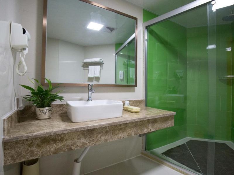 Greentree Inn Hefei Feixi County South Jinzhai Road Jinyun International Business Hotel Sanshigang Luaran gambar