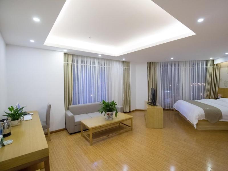 Greentree Inn Hefei Feixi County South Jinzhai Road Jinyun International Business Hotel Sanshigang Luaran gambar