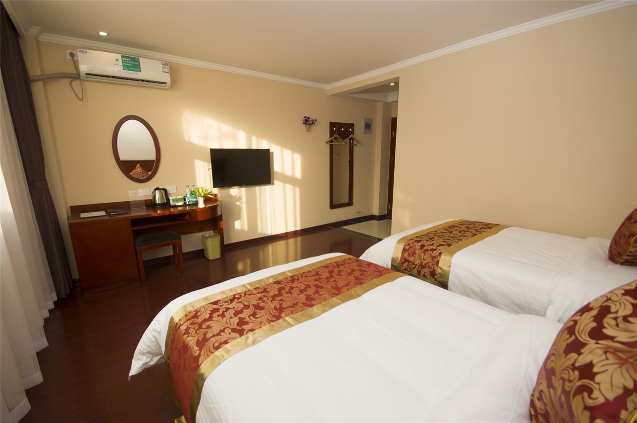 Greentree Inn Hefei Feixi County South Jinzhai Road Jinyun International Business Hotel Sanshigang Luaran gambar
