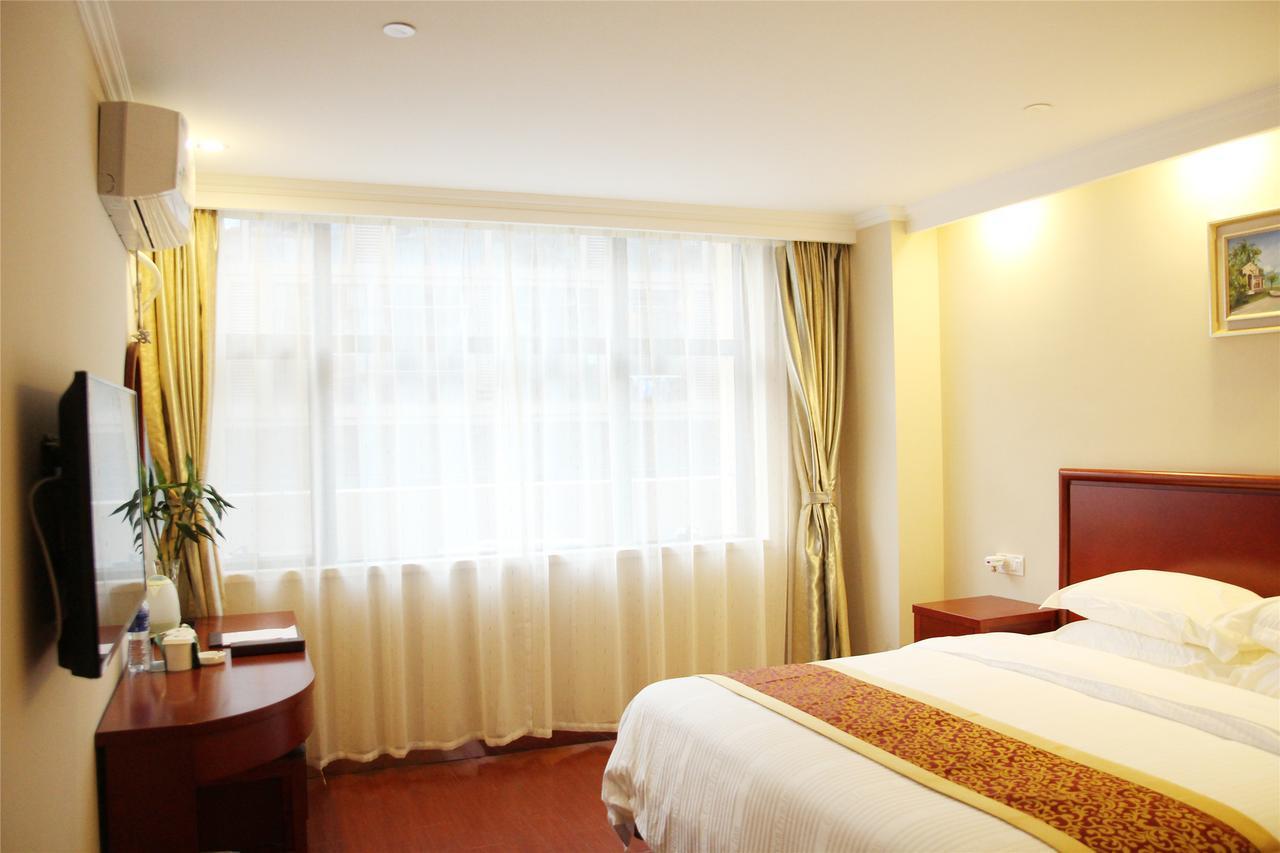 Greentree Inn Hefei Feixi County South Jinzhai Road Jinyun International Business Hotel Sanshigang Luaran gambar