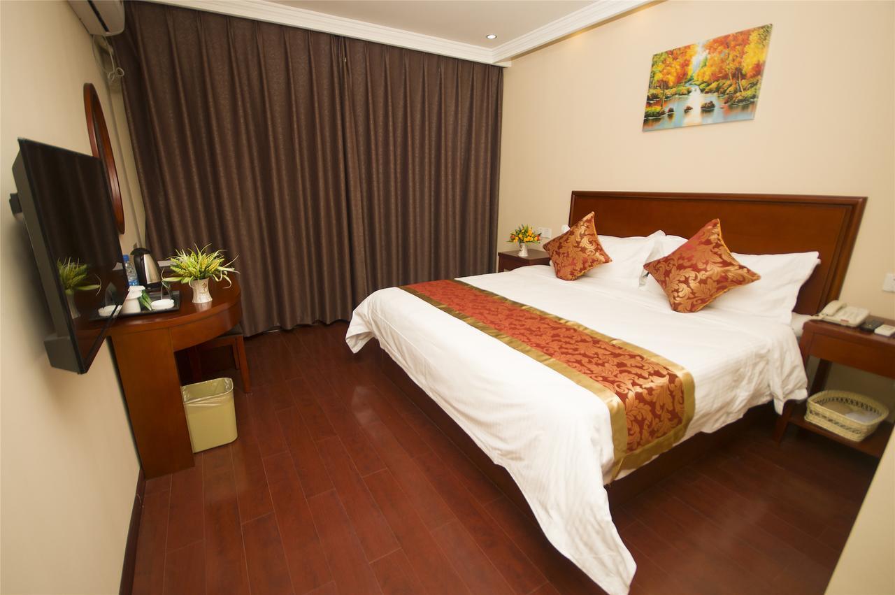 Greentree Inn Hefei Feixi County South Jinzhai Road Jinyun International Business Hotel Sanshigang Luaran gambar