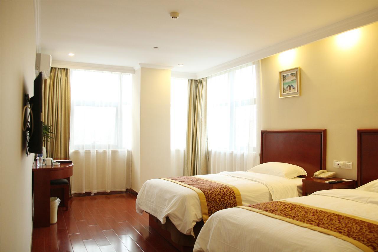 Greentree Inn Hefei Feixi County South Jinzhai Road Jinyun International Business Hotel Sanshigang Luaran gambar