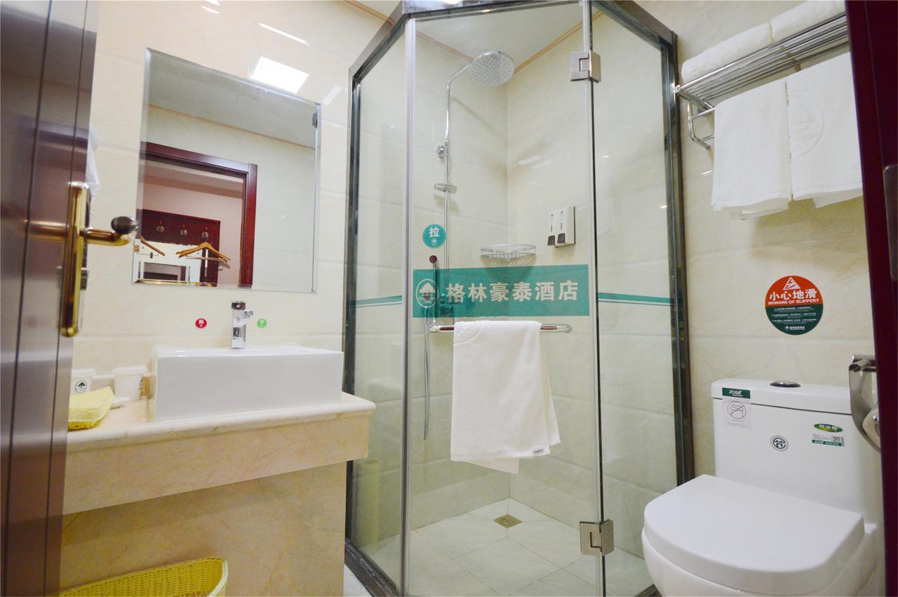 Greentree Inn Hefei Feixi County South Jinzhai Road Jinyun International Business Hotel Sanshigang Luaran gambar