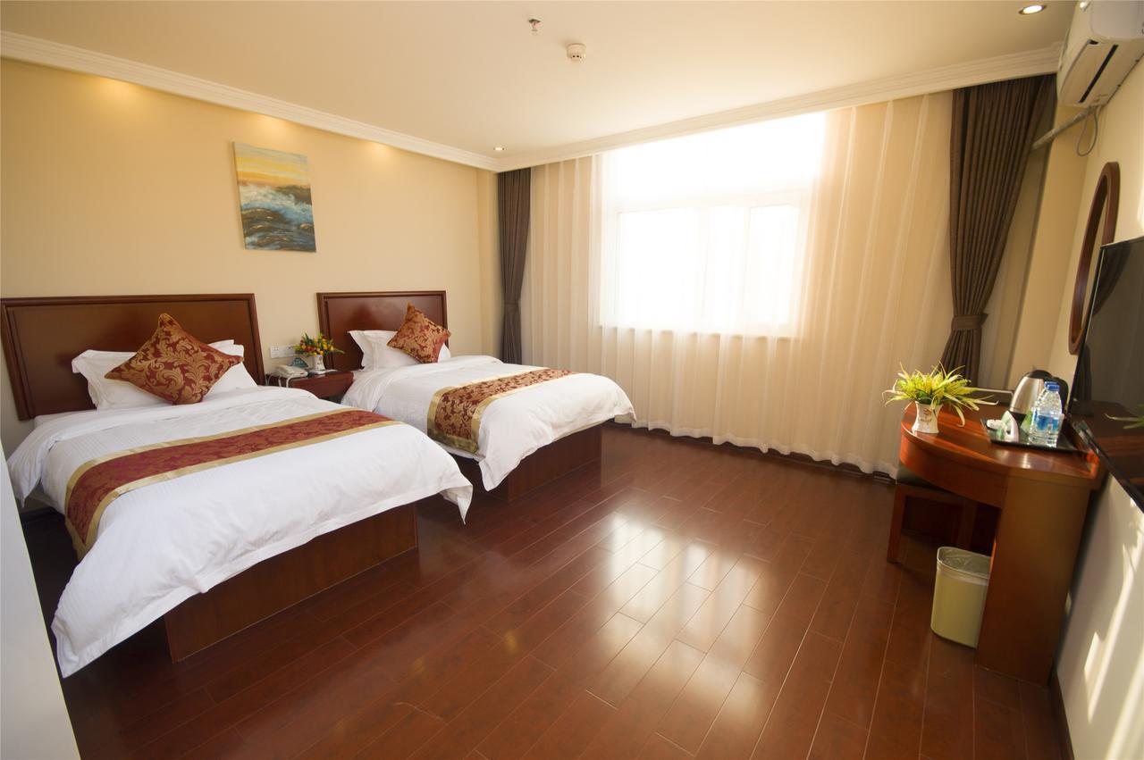 Greentree Inn Hefei Feixi County South Jinzhai Road Jinyun International Business Hotel Sanshigang Luaran gambar