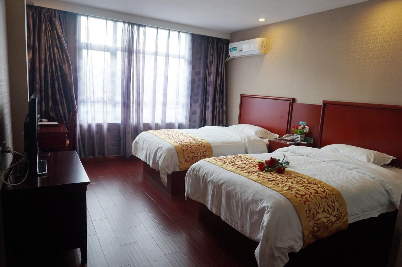 Greentree Inn Hefei Feixi County South Jinzhai Road Jinyun International Business Hotel Sanshigang Luaran gambar