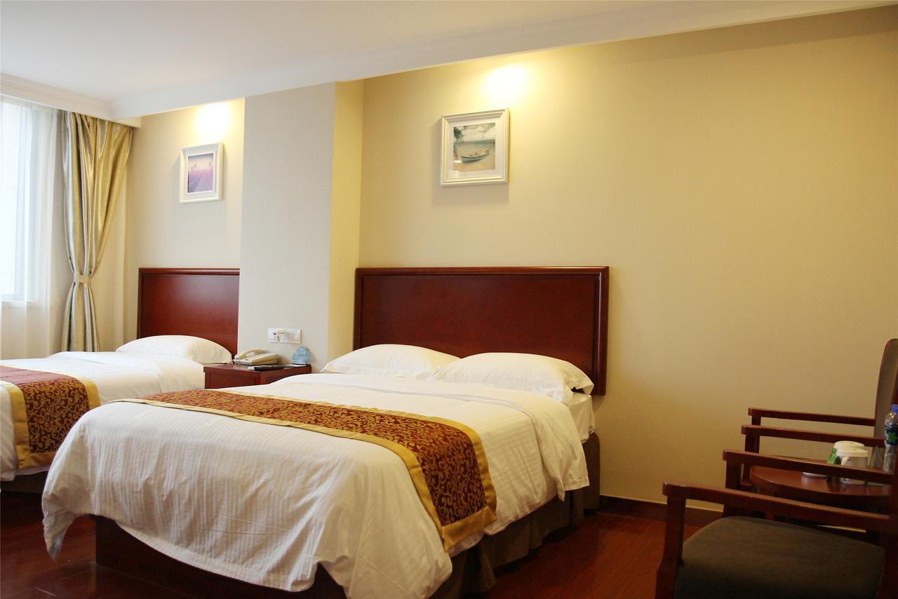 Greentree Inn Hefei Feixi County South Jinzhai Road Jinyun International Business Hotel Sanshigang Luaran gambar
